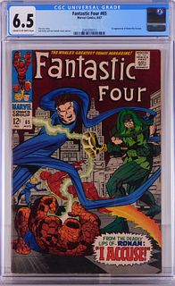 Marvel Comics Fantastic Four #65 CGC 6.5