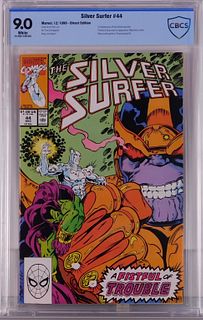 Marvel Comics Silver Surfer #44 CBCS 9.0