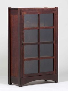 Lifetime Furniture Co One-Door Bookcase c1910