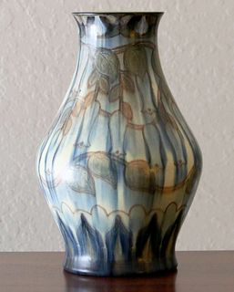 Rookwood Charles Todd Floral Decorated Vase 1921