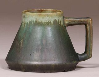 Fulper Pottery Prang Mug c1910