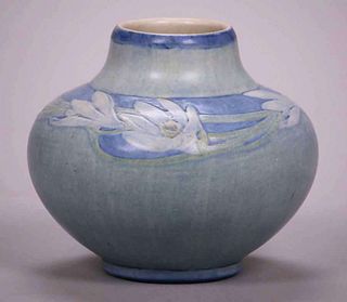 Newcomb College Floral Vase by Sadie Irvine