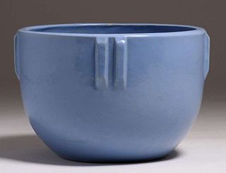 Bauer Blue Indian Bowl c1920s