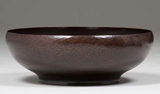 Karl F. Leinonen - Boston Hammered Copper Fruit Bowl