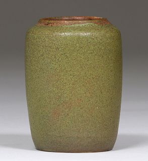 Walrath Pottery Matte Green Vase c1910