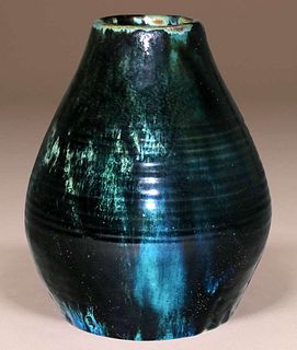 Pewabic Pottery Iridescent Vase c1910