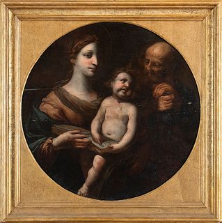 CENTRAL ITALIAN SCHOOL, FIRST HALF OF THE 17th CENTURY - Holy Family