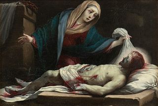 FRENCH PAINTER, FIRST HALF OF THE 17th CENTURY - Piet√†