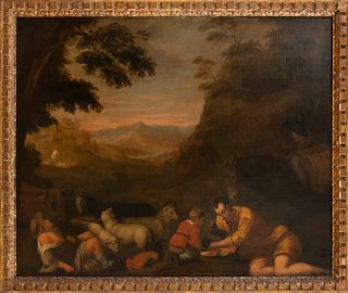 FOLLOWER OF BASSANO, EARLY 17th CENTURY - Pastoral scene