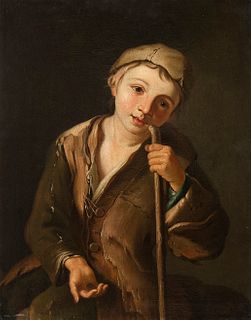GIACOMO FRANCESCO CIPPER, CALLED TODESCHINI (Feldkirch, 1664 - Milan, 1736), ATTRIBUTED TO - Young beggar