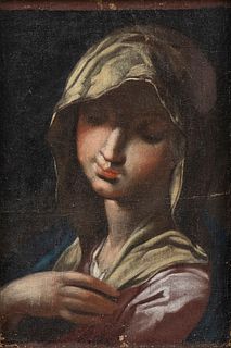 GIAMBETTINO CIGNAROLI (Verona, 1706 - 1770), ATTRIBUITO - Virgin Mary