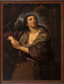 AMBIT OF GIOVANNI ANDREA SIRANI (Bologna, 1610 - 1670) - Mary Magdalene