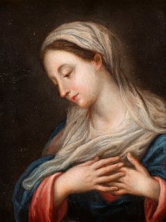 AMBIT OF CARLO MARATTI (Camerano, 1625 - Roma, 1713) - Virgin Mary