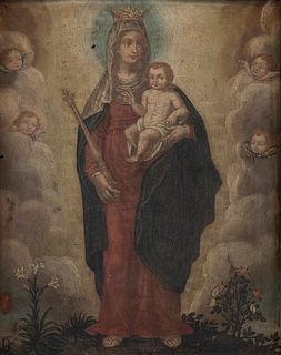 ANONIMOUS, 18th CENTURY - Madonna with Child