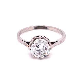 Platinum Diamond Engament Ring