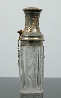 Rene Lalique Glass Atomizer Le Parisien
