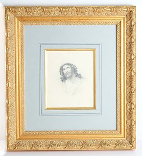 George Brown, Drawing of Christ, Dated 1826