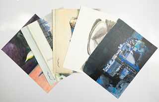 Wayne Thiebaud Group Double Sided Lithographs
