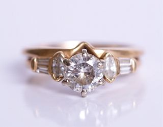 14K YG & Diamond Engagement Ring, Helzberg Jeweler