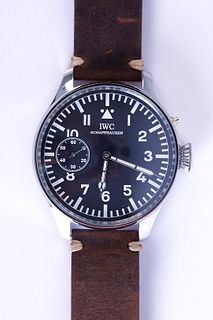 IWC Big Pilot Wrist Watch w/Engraved Movement