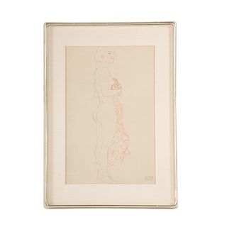 Gustav Klimt. Figure Study II