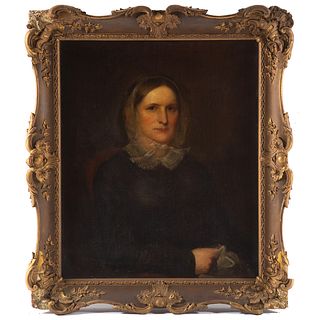 American School, 19th c. Portrait of a Lady