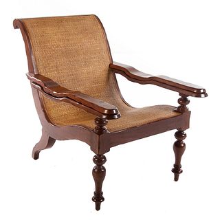 Anglo-Indian Mahogany Plantation Chair