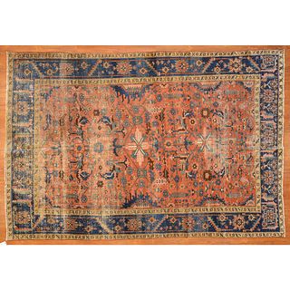 Semi-Antique Heriz Rug, Persia, 7.2 x 10.8