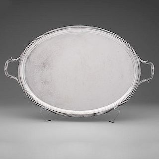George III Sterling Silver Tray 