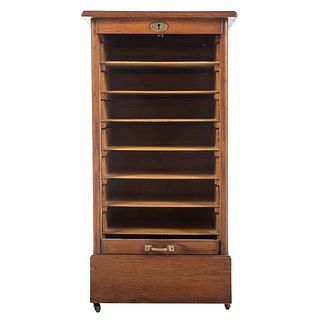 Maple Record/Storage Cabinet