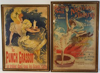 VINTAGE LITHOGRAPHIC POSTERS.