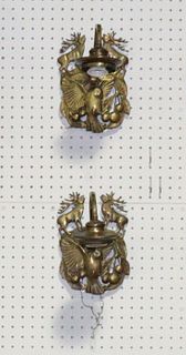 A Pair Of Antique French Figural Sconces.