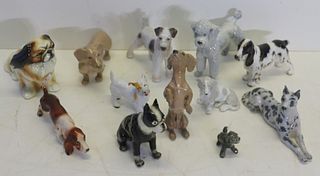 Lot Of Assorted Porcelain Dogs