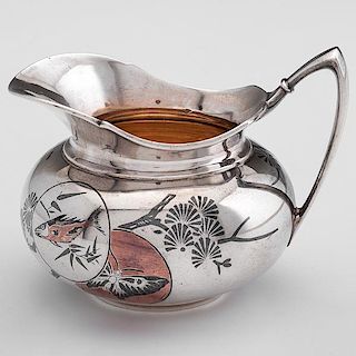 Tiffany & Co. Sterling and Mixed Metal Creamer 
