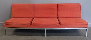 Midcentury Upholstered Sofa Attributed To Florence