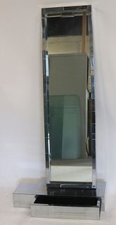 Paul Evans Cityscape Console And Mirror.