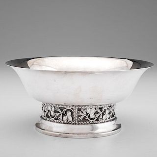 Aesthetic Style Sterling Bowl 