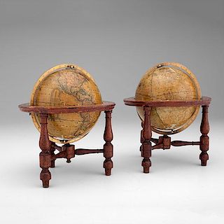 Malby's Terrestrial and Celestial Globes 