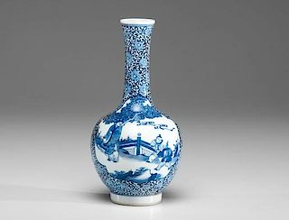 Chinese Porcelain Blue and White Vase 