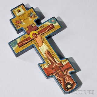 Russian Icon Crucifix