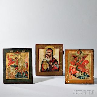 Three Russian Icons