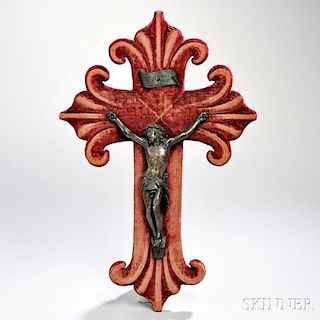 Bronze Metal Crucifixion Figure