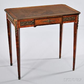 Louis XVI-style Gilt-bronze-mounted Writing Table