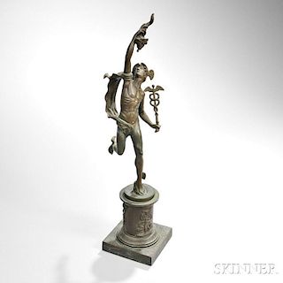 Grand Tour Bronze Figure of Mercury