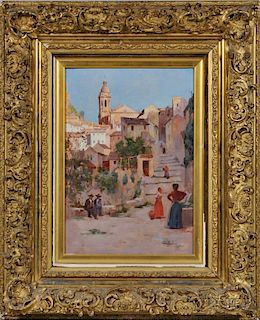 John Stewart Maclaren (British, b. 1860)      View of Loja, Province of Granada