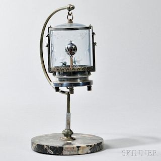 Japanese Art Deco Clock and Stand