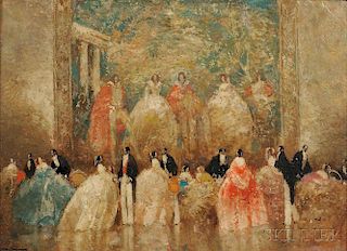 Walter Heimig (German, 1881-1955)      Ballroom Scene