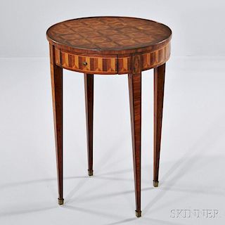 Louis XVI-style Parquetry-top Table