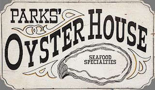 Oyster Trade Sign
