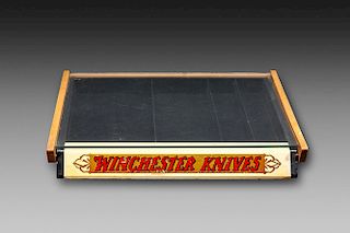 Winchester Knives Counter Display Case